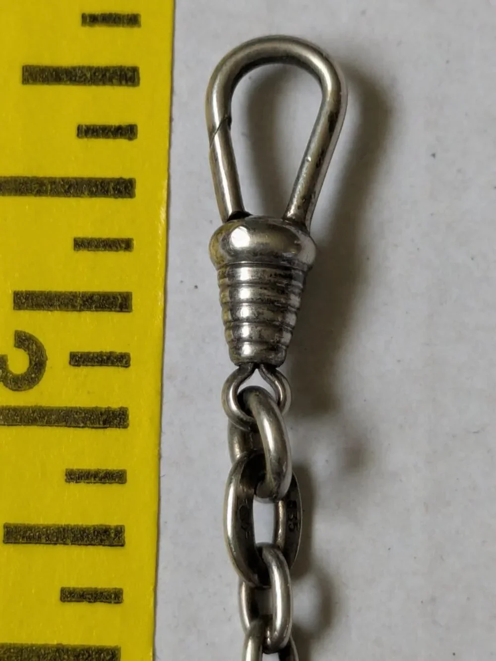 Antique LN German 835 Silver Watch Fob